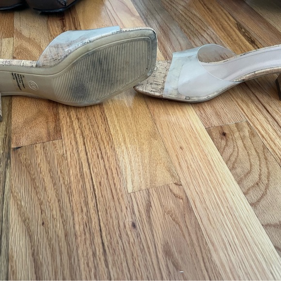 A New Day Women's Cork and Clear Mules - Picture 3 of 3
